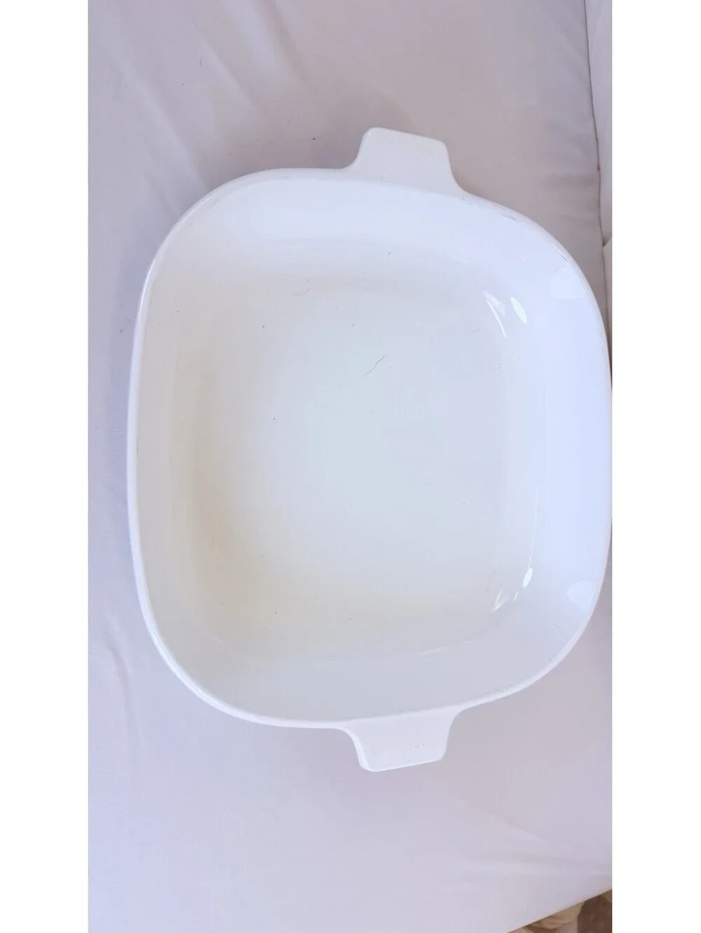 Vintage Corning Ware Casserole Dish #10 Blue Cornflower No Lid 9.5x9.5x2